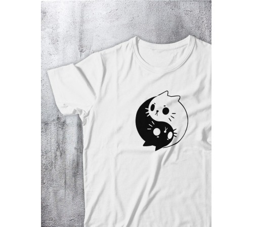 Футболка оверсайз с принтом с приколом Sharp&Shop Футболка с принтом надписью аниме оверсайз унисекс хлопок