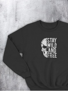 Свитшот оверсайз с принтом с приколом Sharp&Shop Свитшот с принтом надписью кофта толстовка оверсайз унисекс