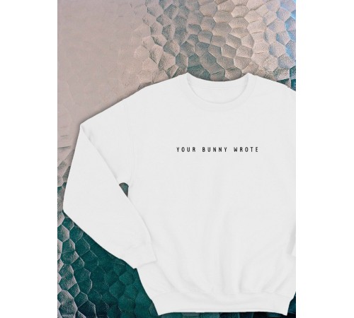 Свитшот оверсайз с принтом с приколом Sharp&Shop Свитшот с принтом надписью кофта толстовка оверсайз унисекс