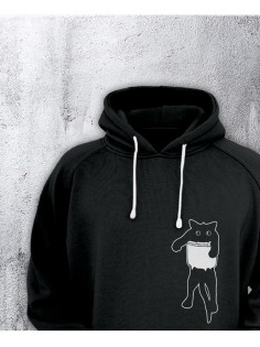 Толстовки оверсайз с принтом с приколом Sharp&Shop Худи оверсайз с принтом надписью мем толстовка аниме унисекс