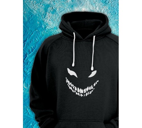 Толстовки оверсайз с принтом с приколом Sharp&Shop Худи оверсайз с принтом надписью мем толстовка аниме унисекс