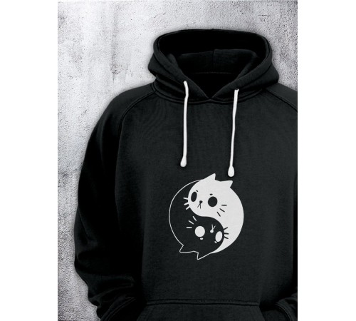 Толстовки оверсайз с принтом с приколом Sharp&Shop Худи оверсайз с принтом надписью мем толстовка аниме унисекс