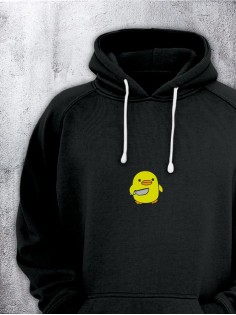 Толстовки оверсайз с принтом с приколом Sharp&Shop Худи оверсайз с принтом надписью мем толстовка аниме унисекс