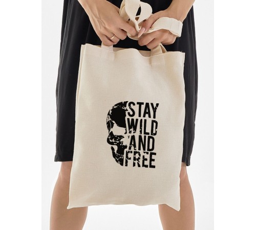 Сумка, шоппер с принтом и приколом Sharp&Shop Сумка шоппер с принтом надписью аниме без молнии на плечо