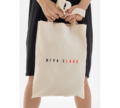 Сумка, шоппер с принтом и приколом Sharp&Shop Сумка шоппер с принтом надписью аниме без молнии на плечо