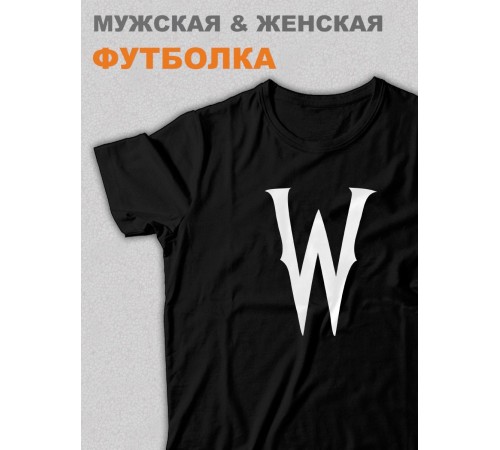 Футболка Уэнсдей Аддамс Wednesday от Sharp&Shop Футболка Уэнсдей Wednesday Венсдей семейка аддамс adams