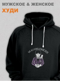 Толстовки Уэнсдей Аддамс Wednesday от Sharp&Shop Худи Уэнсдей Wednesday Венсдей семейка аддамс Вэнсдей adams