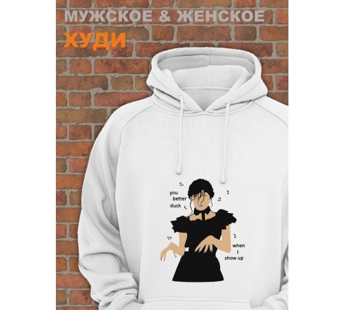 Толстовки Уэнсдей Аддамс Wednesday от Sharp&Shop Худи Уэнсдей танец Wednesday Венсдей семейка аддамс Вэнсдей