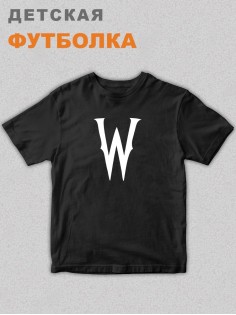 Футболка детская Уэнсдей Wednesday от Sharp&Shop Футболка детская Уэнсдей Wednesday Венсдей семейка аддамс