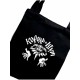 Сумка, шоппер с принтом и приколом Sharp&Shop Сумка шоппер черный с принтом Король и Шут арт рок унисекс