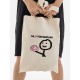Сумка, шоппер с принтом и приколом Sharp&Shop Сумка шоппер бежевый принт мем выпал мозг на у тебя выпало