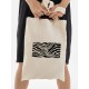 Сумка, шоппер с принтом и приколом Sharp&Shop Сумка шоппер бежевый принт зебра животные шкура зебры эко