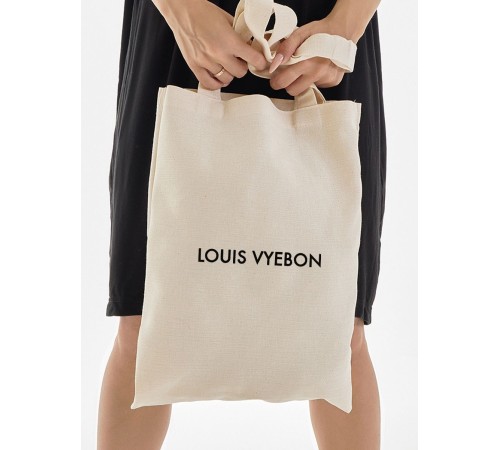 Сумка, шоппер с принтом и приколом Sharp&Shop Сумка шоппер бежевый с принтом мемом Louis Vyebon унисекс