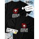 Парные футболки Sharp&Shop Парные футболки с черепом addskая парочка черная мужская