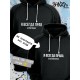 Парные толстовки, худи Sharp&Shop Парные худи женское принт я всегда права #ноэтонеточно паре