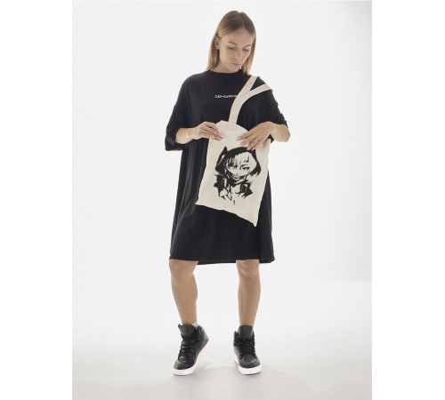 Sharp& Сумка шоппер бежевый Аниме женская