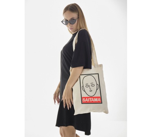 "Толстовки, свитшоты и худи Sharp&Shop" Сумка шоппер бежевый Аниме женская