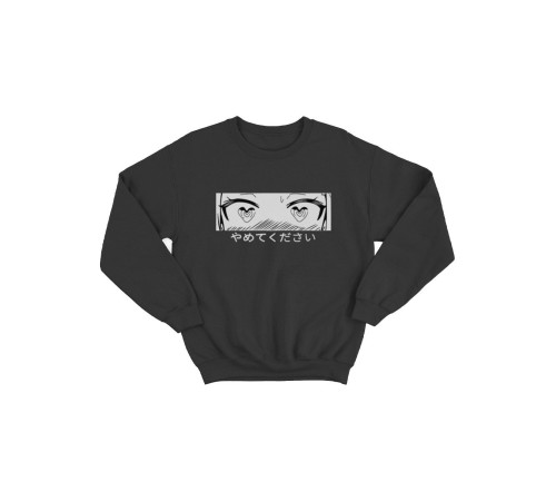 "Толстовки, свитшоты и худи Sharp&Shop" Свитшот Аниме мужской женский чёрный