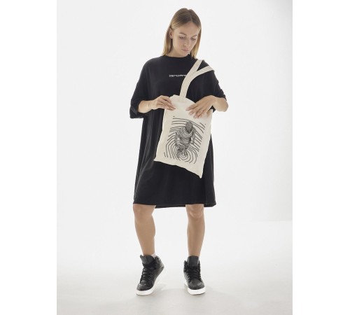 "Толстовки, свитшоты и худи Sharp&Shop" Сумка шоппер бежевый Аниме женская