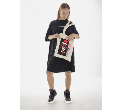 "Толстовки, свитшоты и худи Sharp&Shop" Сумка шоппер бежевый Аниме женская