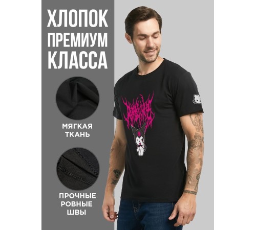 "Толстовки, свитшоты и худи Sharp&Shop" Футболка Аниме мужская женская чёрная