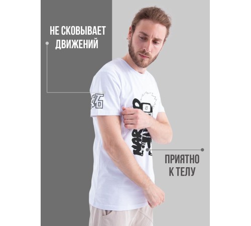 "Толстовки, свитшоты и худи Sharp&Shop" Футболка Аниме мужская женская белая