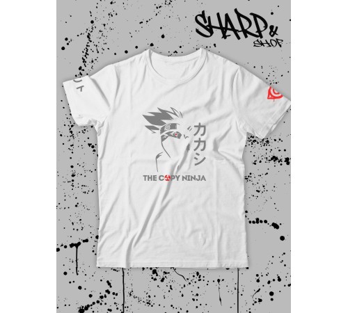 "Толстовки, свитшоты и худи Sharp&Shop" Футболка Аниме мужская женская белая