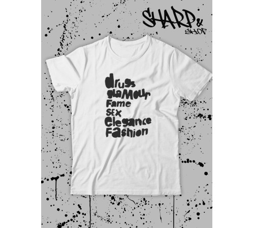 "Толстовки, свитшоты и худи Sharp&Shop" Футболка Аниме мужская женская белая