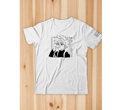 "Толстовки, свитшоты и худи Sharp&Shop" Футболка Аниме белая оверсайз токийский Гуль хантер хантер