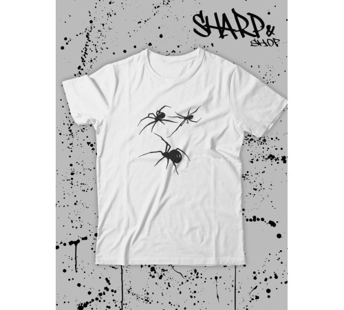 "Толстовки, свитшоты и худи Sharp&Shop" Футболка Аниме белая оверсайз токийский Гуль хантер хантер