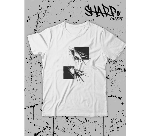 "Толстовки, свитшоты и худи Sharp&Shop" Футболка Аниме белая оверсайз токийский Гуль хантер хантер