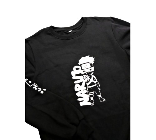 "Толстовки, свитшоты и худи Sharp&Shop" Свитшот Аниме мужской женский чёрный