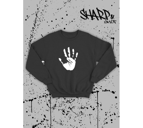 "Толстовки, свитшоты и худи Sharp&Shop" Свитшот Аниме мужской женский чёрный