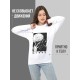 "Толстовки, свитшоты и худи Sharp&Shop" Свитшот Аниме белый оверсайз толстовка кофта с принтом Amine