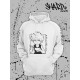 "Толстовки, свитшоты и худи Sharp&Shop" Белое худи Аниме мужское женское кофта