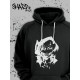 "Толстовки, свитшоты и худи Sharp&Shop" Черное худи Аниме толстовка с капюшоном кофта Amine хентай