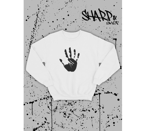 "Толстовки, свитшоты и худи Sharp&Shop" Белый свитшот Аниме толстовка с капюшоном кофта Amine хентай