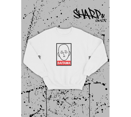 "Толстовки, свитшоты и худи Sharp&Shop" Белый свитшот Аниме толстовка с капюшоном кофта Amine хентай