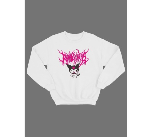 "Толстовки, свитшоты и худи Sharp&Shop" Белый свитшот Аниме толстовка с капюшоном кофта Amine хентай