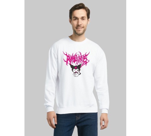 "Толстовки, свитшоты и худи Sharp&Shop" Белый свитшот Аниме толстовка с капюшоном кофта Amine хентай