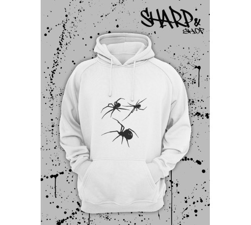 "Толстовки, свитшоты и худи Sharp&Shop" Белое худи Аниме толстовка с капюшоном кофта Amine хентай