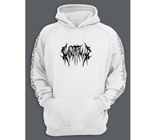 "Толстовки, свитшоты и худи Sharp&Shop" Белое худи Аниме толстовка с капюшоном кофта Amine хентай