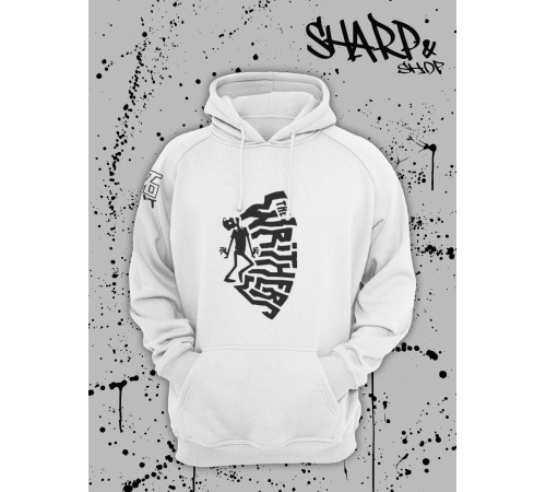 "Толстовки, свитшоты и худи Sharp&Shop" Белое худи Аниме толстовка с капюшоном кофта Amine хентай
