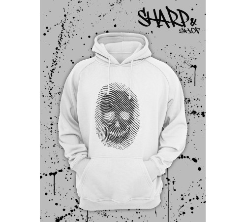 "Толстовки, свитшоты и худи Sharp&Shop" Белое худи Аниме толстовка с капюшоном кофта Amine хентай