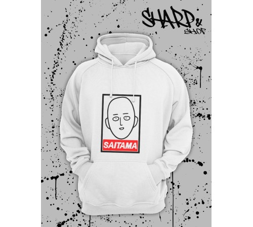 "Толстовки, свитшоты и худи Sharp&Shop" Белое худи Аниме толстовка с капюшоном кофта Amine хентай