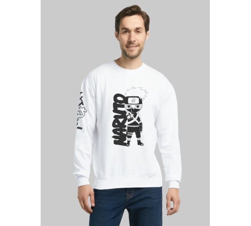 "Толстовки, свитшоты и худи Sharp&Shop" Белое худи Аниме толстовка с капюшоном кофта Amine хентай