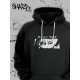"Толстовки, свитшоты и худи Sharp&Shop" Черное худи Аниме толстовка с капюшоном кофта Amine хентай