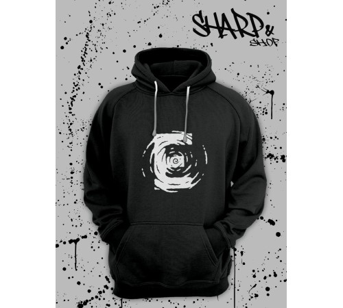 "Толстовки, свитшоты и худи Sharp&Shop" Черное худи Аниме толстовка с капюшоном кофта Amine хентай