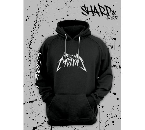 "Толстовки, свитшоты и худи Sharp&Shop" Черное худи Аниме толстовка с капюшоном кофта Amine хентай