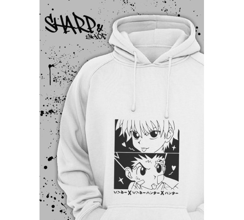 Sharp& Худи Аниме оверсайз Хентай Токийский Гуль